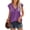 Purple womens tops dressy casual01, variant on Summer Saving Wycnly Womens Tops Solid Short Sleeve V-Neck Tee Shirts Summer Lace Trim Breathable Soft Loose Workout Tops Blouses Hot Pink L Clothes