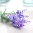 thumbnail image 4 of Ludlz Artificial Lavender Silk Flowers Plastic Fake Plant Make a Bountiful Flower Arrangement Decor Your Outdoor Indoor House Garden DIY Stage Party Wedding Festival Decor, 4 of 7