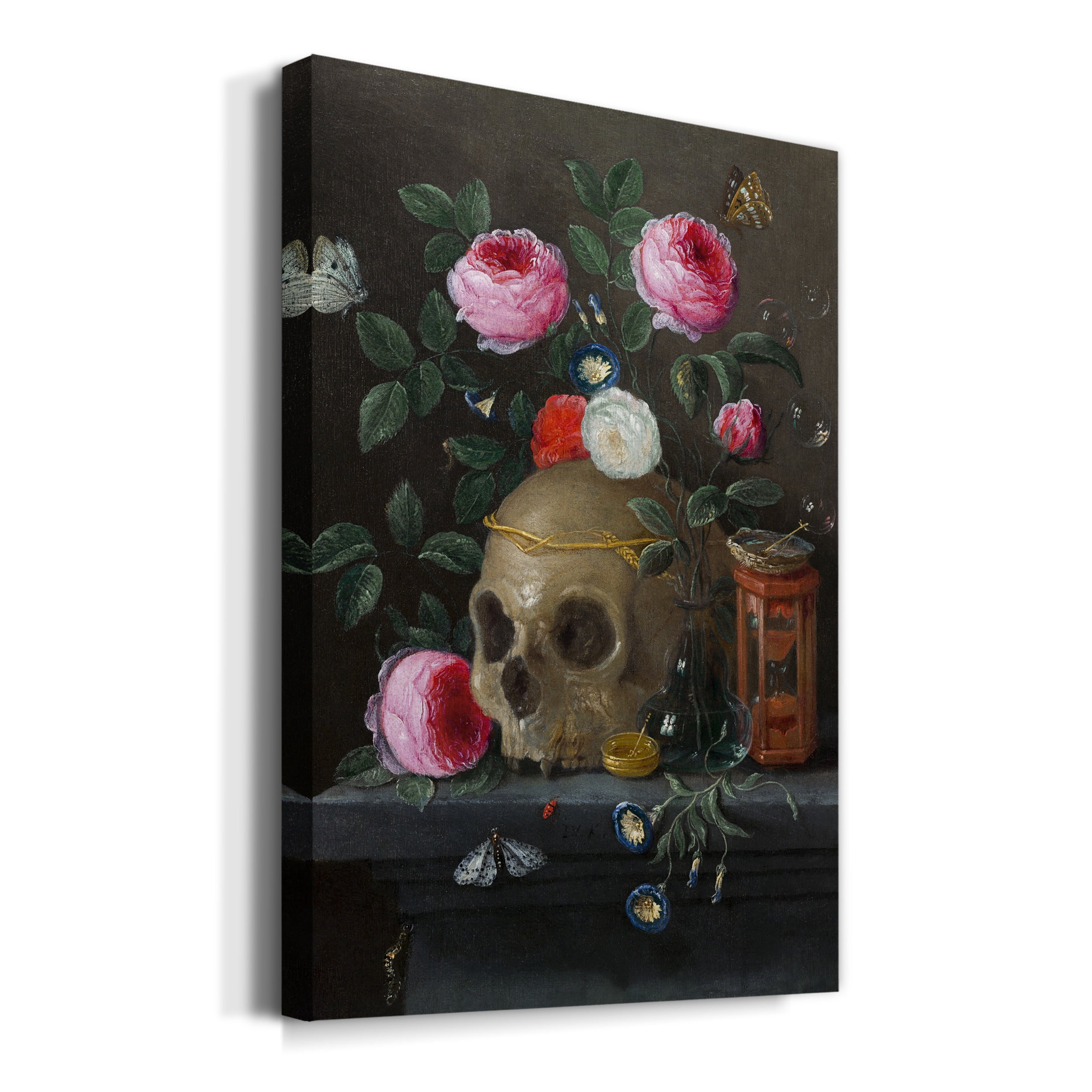 Vanitas Still Life Premium Gallery Wrapped Canvas - Ready to Hang - 32 x 48