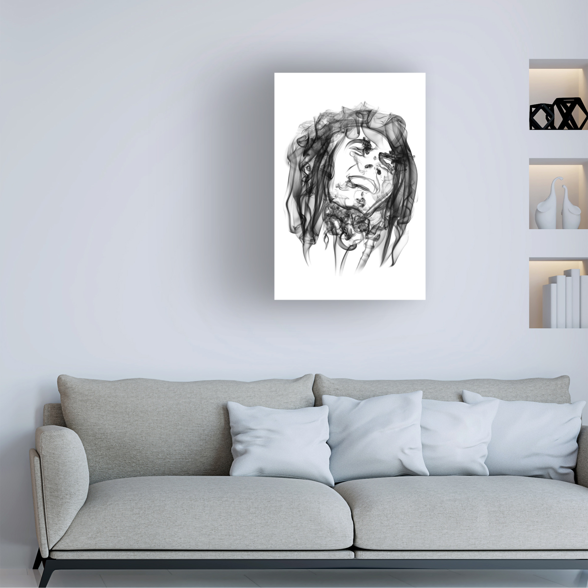 Trademark Fine Art Octavian Mielu Bob Marley Canvas Wall Art - 22x32