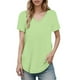 thumbnail image 1 of Camisa de mujer de manga corta, top informal y elegante - Corte holgado, mezcla de rayón con detalles en los hombros - Versátil, para llevar en cualquier estación, 1 of 5