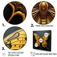 thumbnail image 3 of Designart "Butterfly Expressive Liberation" Animals Butterfly Floater Framed Canvas Art Print, 3 of 5