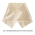 thumbnail image 5 of TEHAUX Chal Largo De Satén Dorado Para Mujer Para De Y Eventos Formales Especiales, 5 of 5