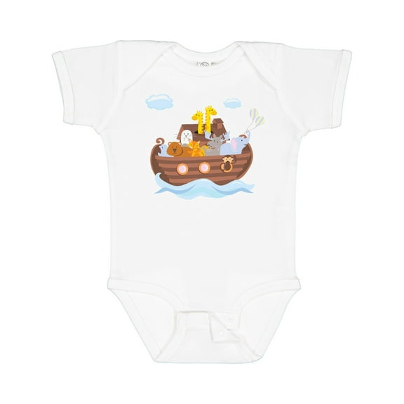 Inktastic Animals Ark Boys or Girls Baby Bodysuit