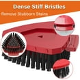 thumbnail image 4 of KALOMB-2 Pack Upgraded Spin Mop Replace Scrub Mop Brush Compatible with O Cedar 2 Tank RinseClean, Great for Kitchen, Deck, Bathroom and Shower Floor Scrubber, 4 of 4