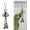 B, variant on Stainless Steel Bird Bell Toy, Hanging Interactive Chew, for Large Parrots, Cockatoo, Macaw