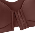 thumbnail image 5 of Tqyyweavej Front Closure Bra for Women Oversized Lightweight Solid Color Seamless Bras No Underwire Comfy Everyday Bras, Gifts for Women, 5 of 9