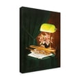 thumbnail image 2 of Trademark Fine Art 'Prelude Gold Lamp' Canvas Art by Cecile Baird, 2 of 3