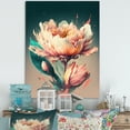 thumbnail image 2 of Designart Pink Blooming Tulip Canvas Wall Art, 2 of 5
