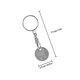 thumbnail image 2 of unbranded 6Ud Llaveros De Inoxidable Para Carrito Supermercado Con Token Y Portátil, 2 of 8
