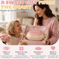 thumbnail image 4 of Ktaxon 5QT Enameled Cast Iron Dutch Oven with Upgraded Textured Handles, Candy-Shaped Sourdough Bread Baking Pot, Oven Safe to 500°F, Sunset Pink, 4 of 14