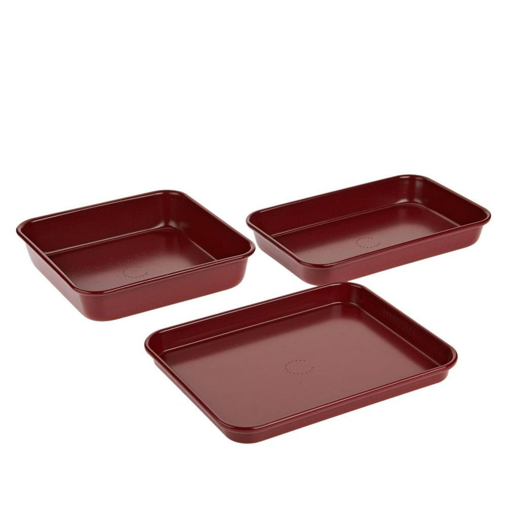Curtis Stone DuraBake 3 Piece Mini Bakeware Set Model 678743