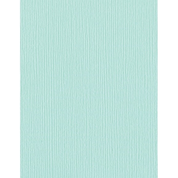 Bazzill Fourz Cardstock 8.5"X11"-Turquoise Mist/Grasscloth