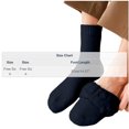 thumbnail image 3 of SYMOID Mens Fuzzy Crew Socks Fleece Lined Thermal Warm Winter Socks for Cold Weather, 3 of 5