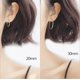 thumbnail image 3 of Hoop Earrings Sterling Silver Polished Round Circle Endless Earrings Diameter 20,30,40,50,60,70,80mm Ref: 4225, 3 of 5