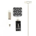 thumbnail image 1 of 9pcs / set Watch Band Holder Watch Case Opener Punch Needle Watch Repairing Kit (Black), 1 of 9