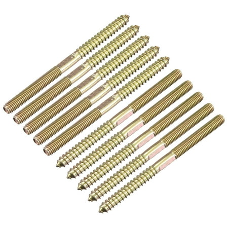 

M8x120mm Hanger Bolts 24 Pack Double Head Thread Dowel Screws