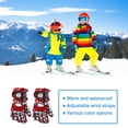 thumbnail image 2 of Bearachild 2 piezas de guantes de nieve para niños, artículos deportivos antideslizantes, guantes gruesos para deportes de invierno a prueba de viento, Suministros térmicos rojo M Bearachild HA059843-01B, 2 of 6