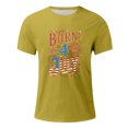 thumbnail image 5 of Tops para hombre, blusas y camisas de cuello redondo y manga corta para hombre, tops casuales de cuello redondo y manga corta con estampados especiales para hombre., 5 of 5