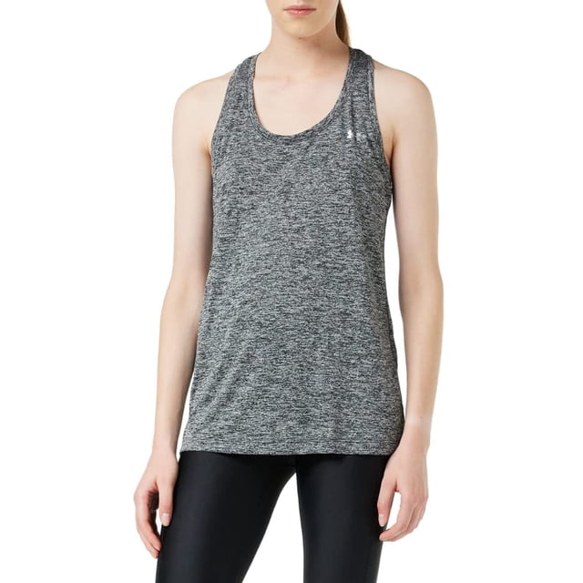 Camiseta sin mangas para mujer Under Armour UA Tech Twist Negra Talla M