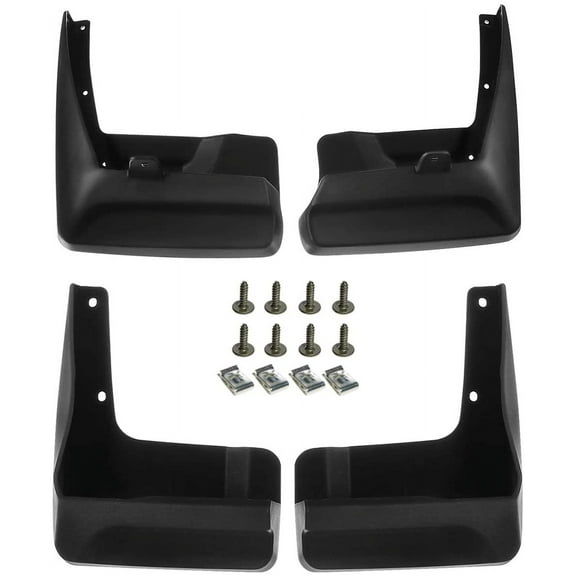 A-Premium Splash Guards Mud Flaps Mudguards Fender Compatible with Toyota Sienna 2018 2019 2020 Sedan Front and Rear 4-PC Set