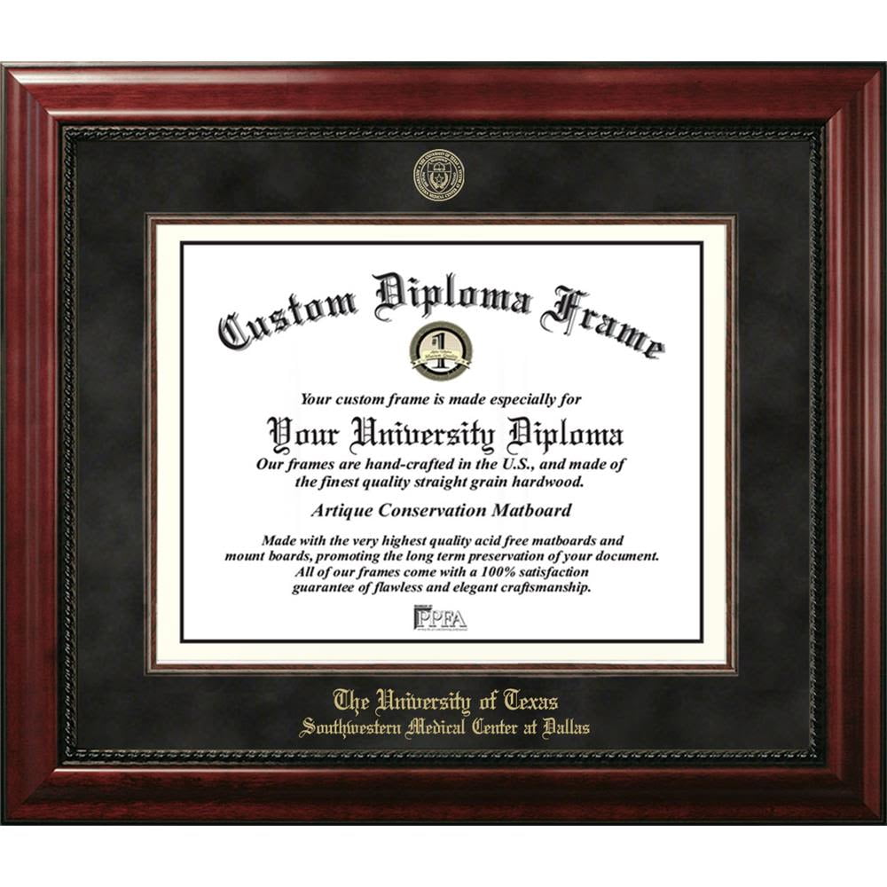 OCM Diploma Frame The University of Texas Southwestern Medical Center