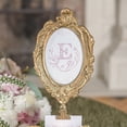 thumbnail image 3 of Wedding Star 7084-55 Oval Baroque Standing Frame - Gold, 3 of 6