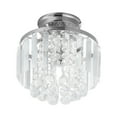 thumbnail image 3 of Aiwen Farmhouse Modern Luxe Chandelier Flush Mount Ceiling Lamp Silver, 3 of 8