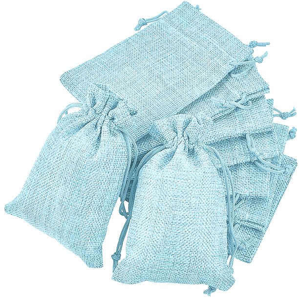 Bolsas de regalo con cordón de algodón Bolsas de yute de lino para bolsas de regalo de fiesta de cumpleaños Wmkox8yii HFSH405