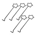 thumbnail image 1 of Juego de 5 mechas para velas, accesorios para velas, herramientas ligeras Negro, 1 of 9