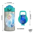 thumbnail image 6 of Zak Designs 15.5 oz Disney's Frozen Kids Water Bottle Stainless Steel with Push-Button Spout and Locking Cover, Elsa & Olaf, 6 of 6