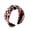 Pink, variant on kaondbfi Women's Summer Outdoor Travel Essentials Accessories Headbands for Women Print Headband Elastic Head Wrap Hair Band Bandana Headband