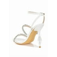 thumbnail image 5 of London Rag Aragon Diamante Embellished Fantasy Heel Womens Sandals, 5 of 10
