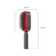 thumbnail image 3 of Nuevo cepillo de pelo portátil con cojín de aire para peluqueros de salón de mujeres (rojo) Ygjytge Cuidado Belleza, 3 of 9