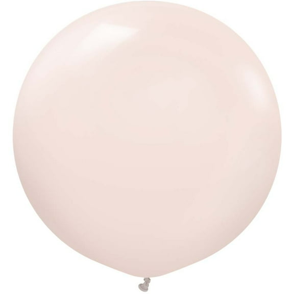 36 inch Kalisan Standard Pink Blush Latex Balloons (2 Pack) - Party Supplies Decorations
