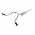 thumbnail image 1 of Advanced FLOW Engineering Exhaust System Kit 49-44134-B Apollo GT Cat-Back System; Stainless Steel; With Muffler; 3 Inch Pipe Diameter; Single Exhaust With Dual Exit; Side Exit, 1 of 7