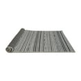 thumbnail image 2 of Ahgly Company Indoor Square Abstract Gray Modern Area Rugs, 7' Square, 2 of 4