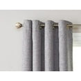 thumbnail image 4 of Better Homes & Gardens Basketweave Curtain Panel, 50" x 84", Light Gray, 4 of 5