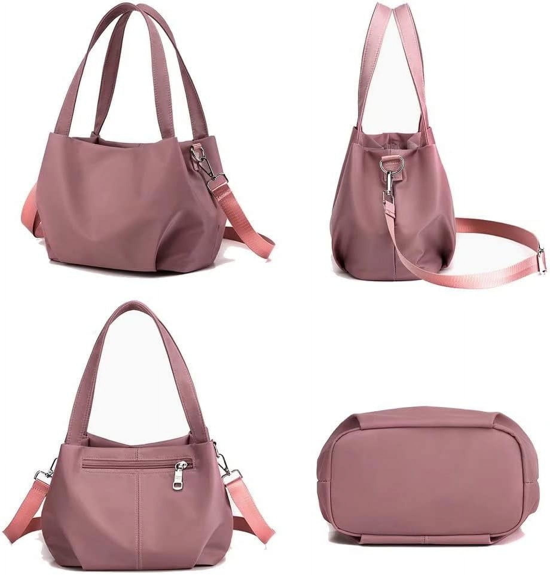 Shoulder Bag for Women Ladies Nylon Satchel Purses Lightweight Crossbody Handbag Travel Tote Purses