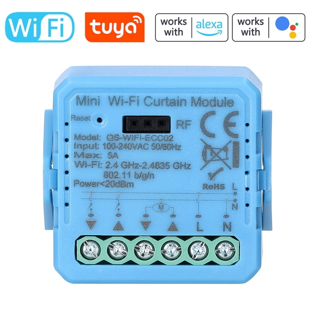 Módulo de cortina Wifi Electrodomésticos inteligentes para el hogar Módulo de cortina Aplicación móvil