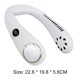 thumbnail image 3 of Ventilador De Cuello Colgante USB 3000mAh Summer Air Cooling Hanging Neck Fan Bladeless Personal Wearable Fans Likrtyny Para Estrenar, 3 of 4