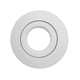 thumbnail image 4 of NICOR Lighting 17558WH - Anillo de cardán empotrado blanco de 6.0 in para carcasas de 6.0 in, 4 of 5