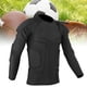 thumbnail image 4 of Traje deportivo de manga larga traje anticolisión de medias deportivas negro para fútbol baloncesto ANGGREK Otros, 4 of 8