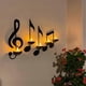 thumbnail image 2 of Music Note Wall Sconce Metal Wall Sconce Candle Holder Wall Mount Tea, 2 of 5