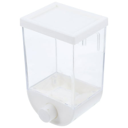WHAMVOX 1Set Cereal Dispenser Transparent Design For Space-Saving Kitchen Use