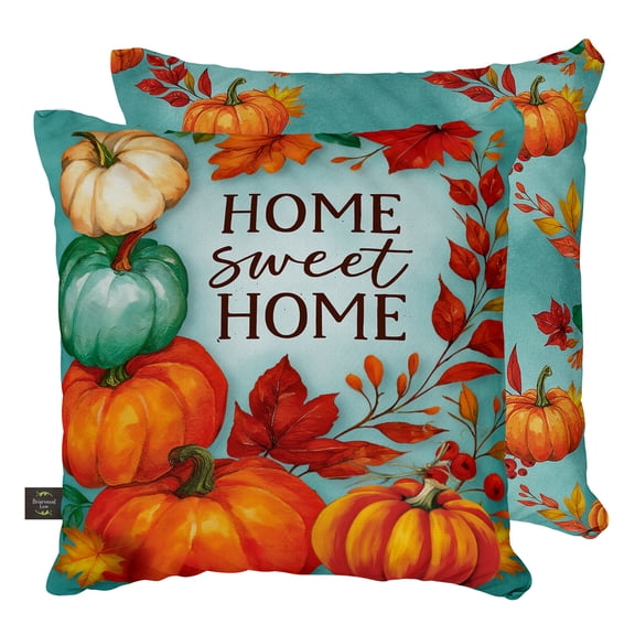 Briarwood Lane Fall Indoor/Outdoor Pillow 17x17 Harvest Home