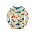 thumbnail image 5 of MEZZALL Dinosaur Pajama Set Kids Boys Girls Long Sleeve Cartoon Print Sleepwear Soft Two Piece Outfits Comfortable Loungewear For Toddler Baby Holiday Clothing, 5 of 8