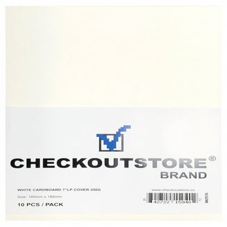 Everything 45 Rpm Records - 100 CheckOutStore® Cardboard Jackets Cover for 7
