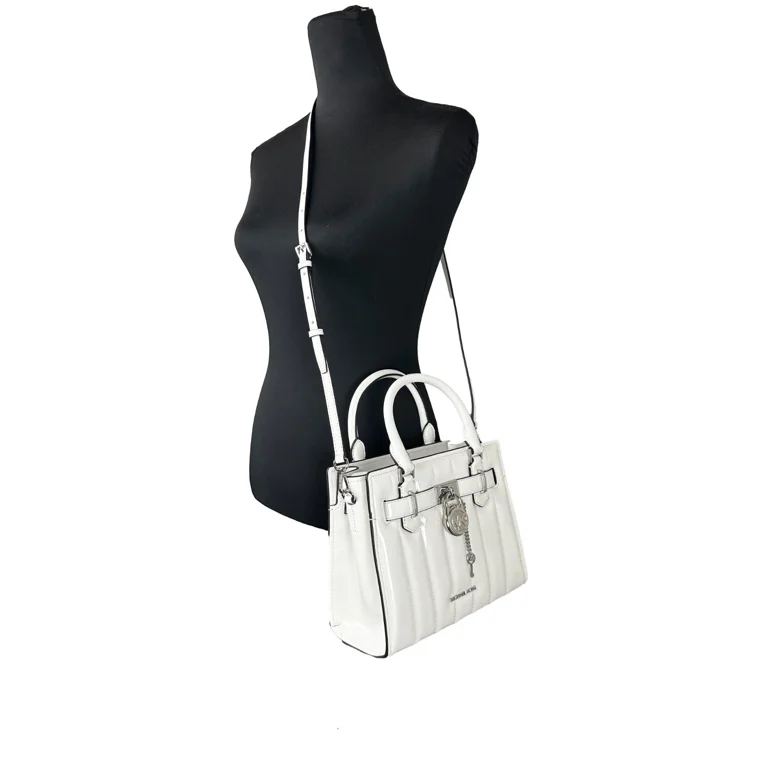 Michael Kors Hamilton Small Quilted Leather Satchel  Michael Kors Hamilton Small Quilted Leather Satchel Crossbody main image 0