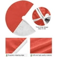 thumbnail image 2 of SKYSONIC Solid Color Christmas Tree Skirt 36" Christmas Decorations Indoor Outdoor Tree Skir for Home Holiday Party Decorations Gift, 2 of 5